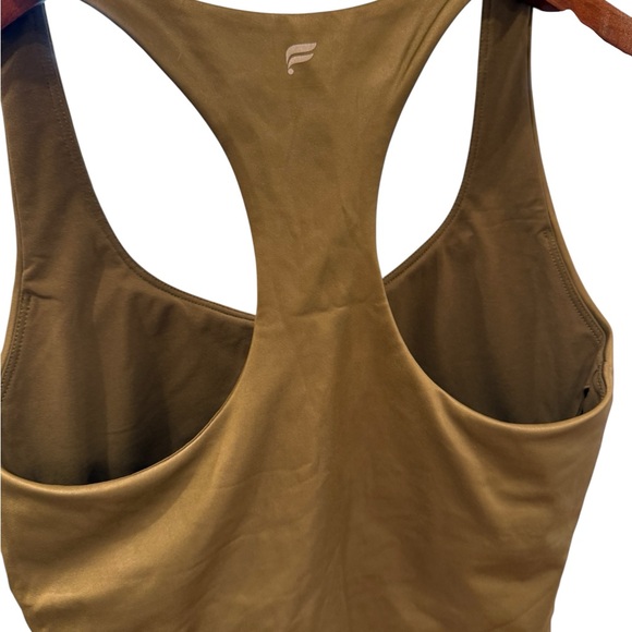 Fabletics Olive Green Built-In Bra Tank NWT - Picture 8 of 10